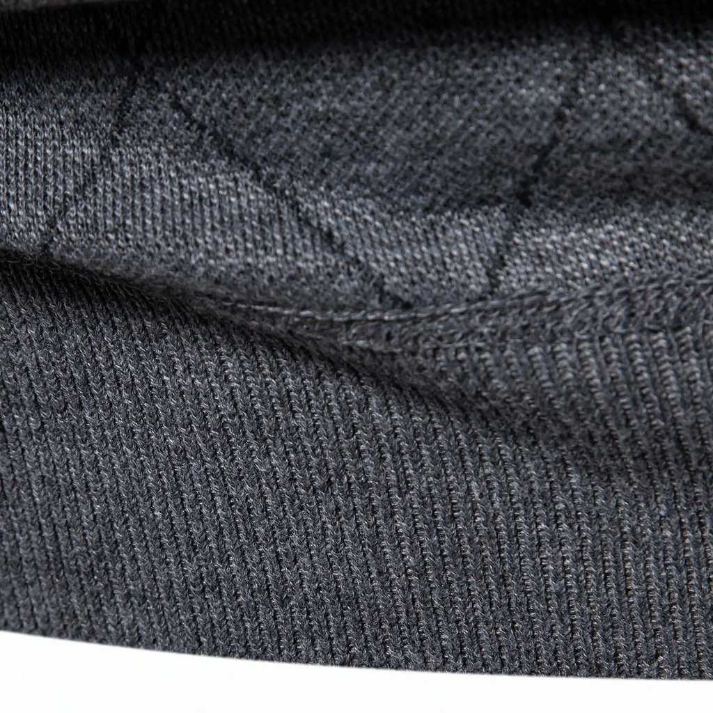 New Fashion Mens Knit Sweater American Half Zip